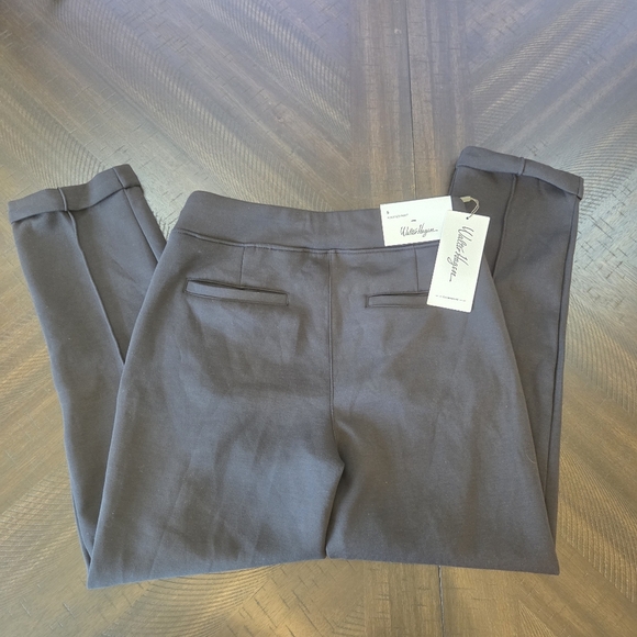 Walter Hagen Clubhouse Women's Fashion Pleated Pants Black Small New Golf Lady - Picture 9 of 14